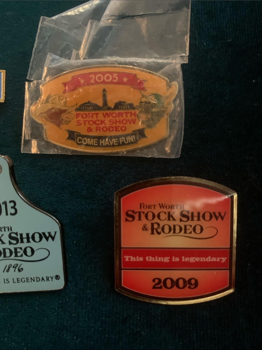 Collectible Fort Worth Stock Show & Rodeo Pin Set - Picture 3 of 5